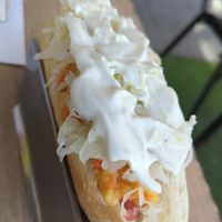 Completo at Fuente Rica Rica in Santiago