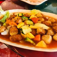 Sweet and sour at Sin Lin Vegetarian Restaurant in Ipoh
