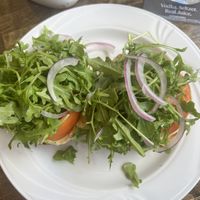 Veggie bagel  at Paia Bay Coffee in Paia