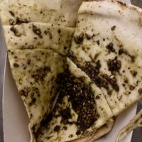 Thyme flat bread  at 1000 en 1 Nacht in Bergen Op Zoom