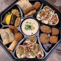 Eastern table set, veganised  at 1000 en 1 Nacht in Bergen Op Zoom