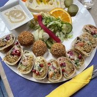Falafel sushi  at 1000 en 1 Nacht in Bergen Op Zoom