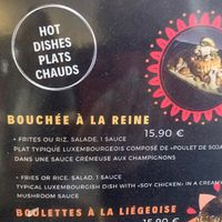 Luxembourgish traditional dish on offer   at Reed in Luxembourg City