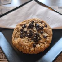 Chocolate-raison cookie at Reed in Luxembourg City