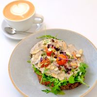 Coffee at The Tribute Coffee & Kitchen in Shelley