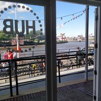 View from inside The Cycle Hub at The Cycle Hub in Newcastle Upon Tyne