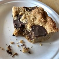 Peanut butter vegan blondie  at The Cycle Hub in Newcastle Upon Tyne