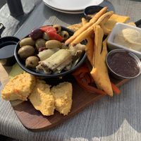 Mezze Board  at Lago 210 in Hamburg