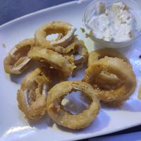 Calamares veganos at Las Tablas del Campillín in Oviedo
