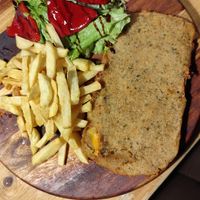 Cachopo clásico at Las Tablas del Campillín in Oviedo