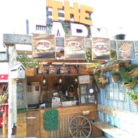 The food stall at The Farm in Copenhagen