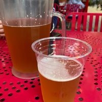 Pitchers for sale at Pizza My Heart in Santa Cruz