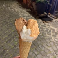 Vegan ice cream  at Picchio Gelateria Naturale in Bracciano