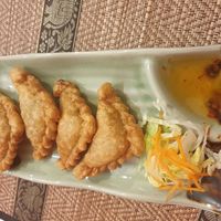 Curry puffs at Muang Thong Thai in Bendigo