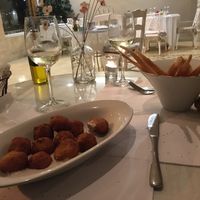 Falafel at Hosteria de Arnuero in Arnuero