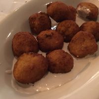 Falafel at Hosteria de Arnuero in Arnuero