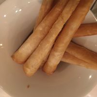 Palitos de langostino at Hosteria de Arnuero in Arnuero