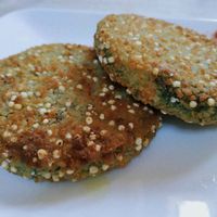 Vegetal Burguer at Hosteria de Arnuero in Arnuero
