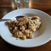 Apple Crisp at The Rosendale Cafe in Rosendale