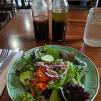 Side Salad with dressings at The Rosendale Cafe in Rosendale