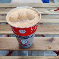 YAKULT DE MELOCOTÓN & POPPINGS at Chinese Tofu Magician in Barcelona