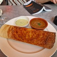 Vegan pancakes at Namaste Bistro in Zagreb