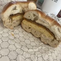 bagel  at Lighthouse Bagels in Corolla