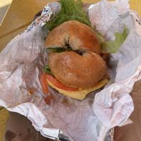   at Lighthouse Bagels in Corolla