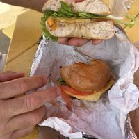   at Lighthouse Bagels in Corolla