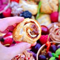 Savoury scroll at Garnished & Grazing in South Perth