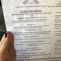 Menu at Spade & Spatula in Rimforest
