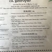 Menu at Spade & Spatula in Rimforest