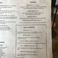 Menu at Spade & Spatula in Rimforest