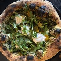 Vegan pesto  at Dough Eyed in York