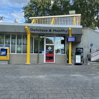 Located next to the train station at Delicious & Healthy in Zaandam