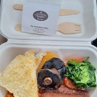 Vegan Breakfast (£8.75) at The Strawberry Barn in Dunbar