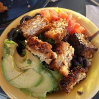 Rice, avocado, tempeh, etc at Cafe Yumm! - Old Mill District in Bend