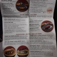 Menu at Cafe Yumm! - Old Mill District in Bend