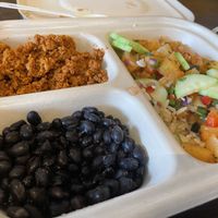 Kids Meal with Vegan Chorizo  at Bomb Burritos & Bowls in Westerly