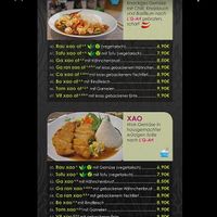 menu at L'Quan in Norderstedt