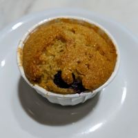 Blueberry millet muffin, delicious, great texture at Oatberry Cafe - Scotts Square in Central Singapore