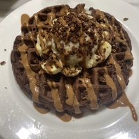 Notella waffle 🧇   at Oatberry Cafe - Scotts Square in Central Singapore