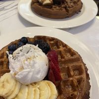 Waffles  at Oatberry Cafe - Scotts Square in Central Singapore
