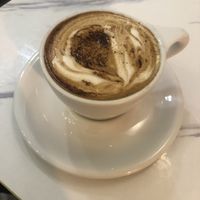 Soya cappuccino   at Oatberry Cafe - Scotts Square in Central Singapore