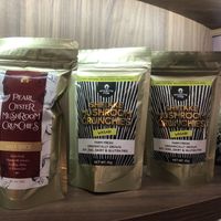 Mushroom crisps  at Oatberry Cafe - Scotts Square in Central Singapore