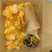 Wood-Fire Portobello Gyro at Kid Cashew in Mount Pleasant