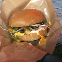 Spicy stripes  at Junk y Vegan in Helsinki