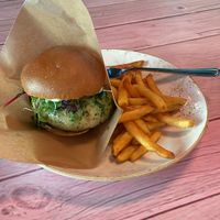 Delicious mushmagic burguer  at Junk y Vegan in Helsinki