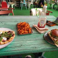 Yummy vegan food 💚 at Junk y Vegan in Helsinki