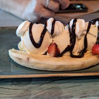 Banana Split at Junk y Vegan in Helsinki